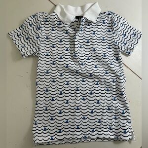 Janie and Jack shark shirt